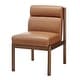 preview thumbnail 2 of 64, NPD Furniture Micah Boucle Dining Side Chair Vintage Cider/Faux Leather