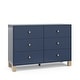 preview thumbnail 2 of 50, Storkcraft California 6 Drawer Dresser - GREENGUARD Gold Certified, Interlocking Drawer System