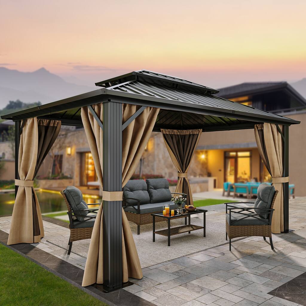 Outdoor Metal Canopy Gazebo