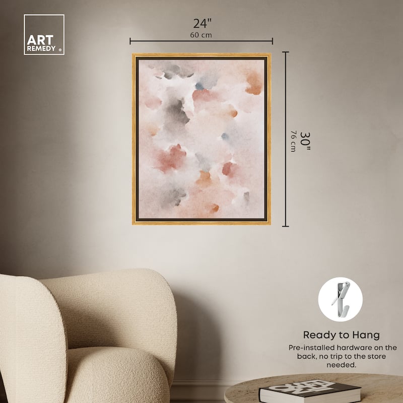 Art Remedy Cocadas Confectionery Framed Watercolor Boho Abstracts
