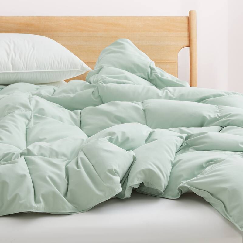 Premium White Feather Down Comforter Duvet Insert All Warmth Levels