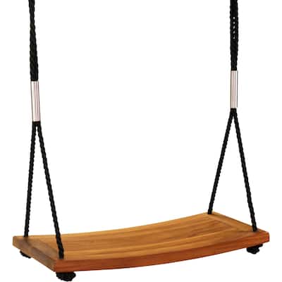24" Asia Curve Teak Swing