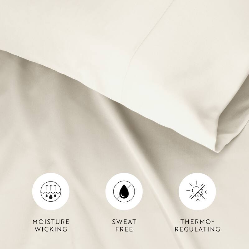 Becky Cameron Soft 100% Rayon from Bamboo 2-Piece Pillowcase Set