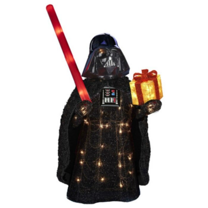 Shop Kurt Adler Ztsw9tv9155 Christmas Tinsel Star Wars Darth Vader