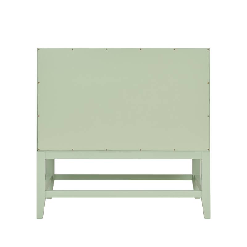 Emmeline 36" Single Vanity Cabinet, Pistachio