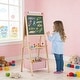 preview thumbnail 3 of 18, Costway 3-in-1 Kids Art Easel Double-Sided Wooden Adjustable Magnetic - See Details