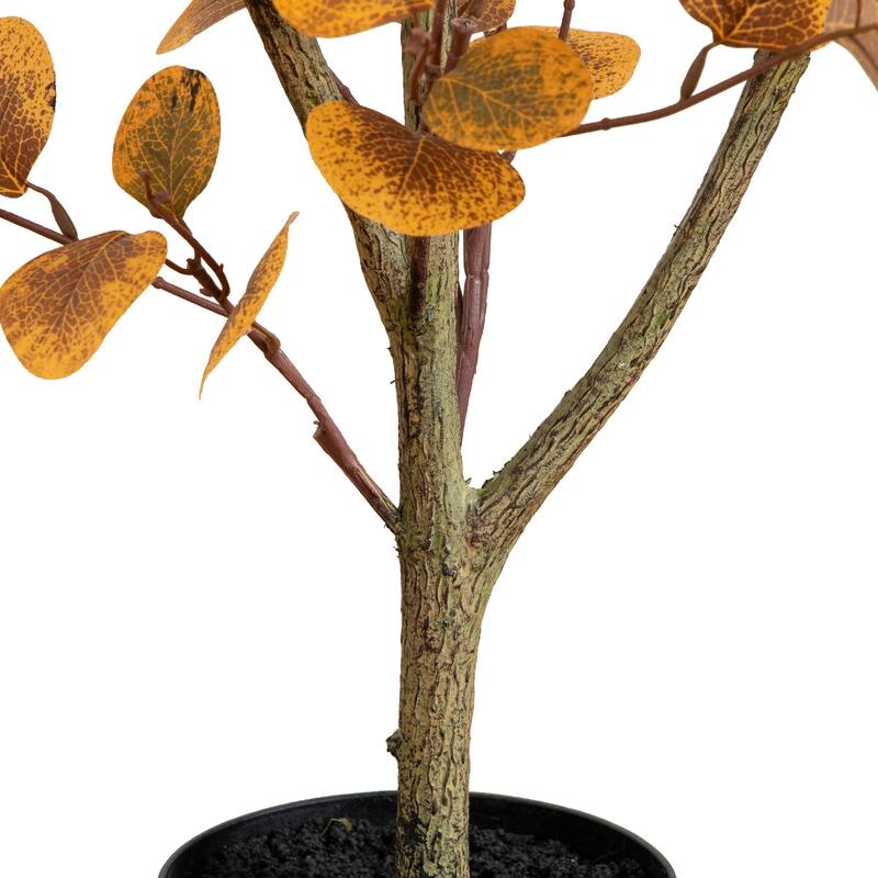 3-ft Autumn Eucalyptus Artificial Tree - Green
