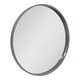 preview thumbnail 95 of 97, Kate and Laurel Travis Round Wood Accent Wall Mirror