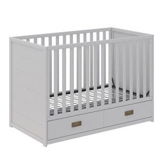 Little Seeds Haven 3-in-1 Convertible Storage Crib