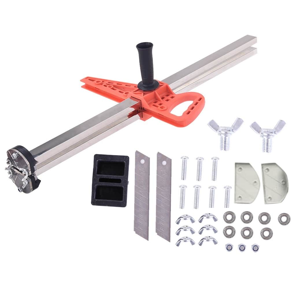 Manual Gypsum Board Cutter Hand Push Drywall Cutting Artifact Tool, Drywall Artifact Tool 20-600mm Cutting Cut
