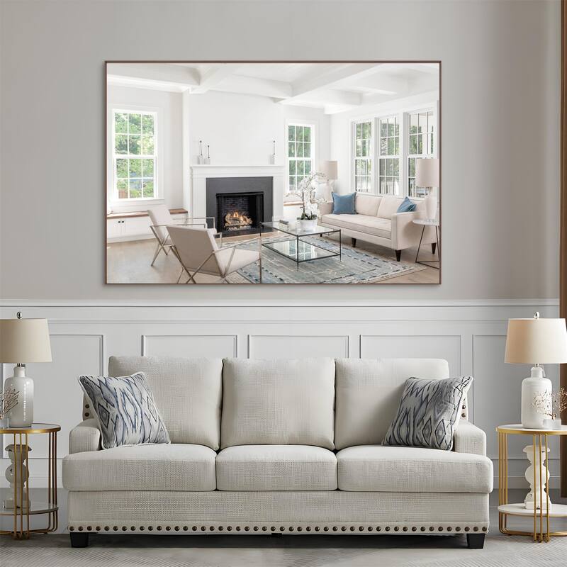 72"x48" Oversized Mirror with Removable Tray