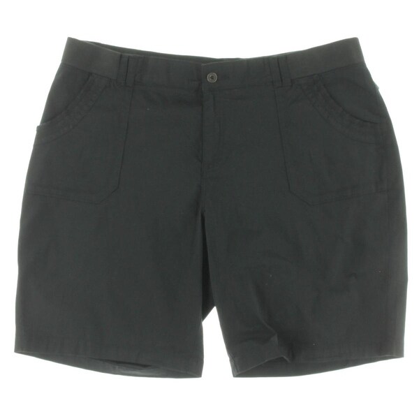 lee relaxed fit mid rise shorts