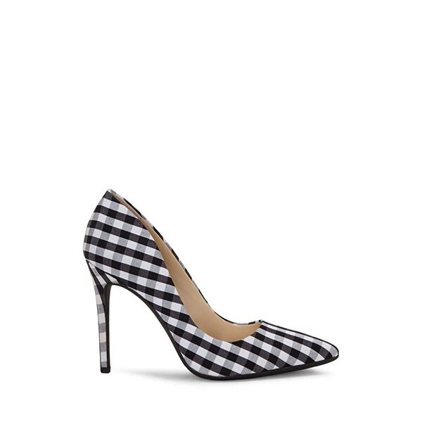 jessica simpson black and white heels