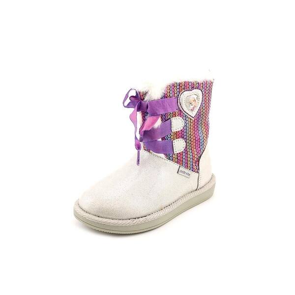 Shop Stride Rite Disney Frozen Cozy Boot Toddler Round Toe Canvas