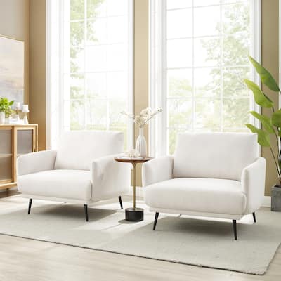 Karaka 37.5"W Oversized Armchair Set of 2