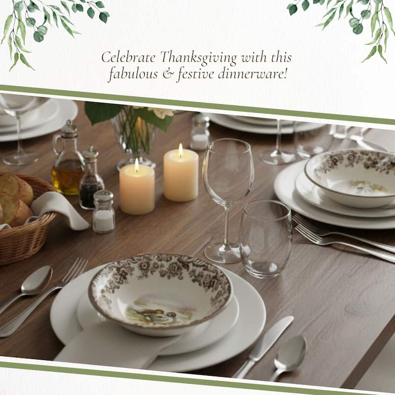 Spode Woodland Ascot Cereal Bowl