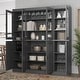 preview thumbnail 133 of 145, Palace Imports 100% Solid Wood Pantry Cabinet, Adjustable Shelves, 65" Wide, 71.5" Tall - 65" x 71.5"