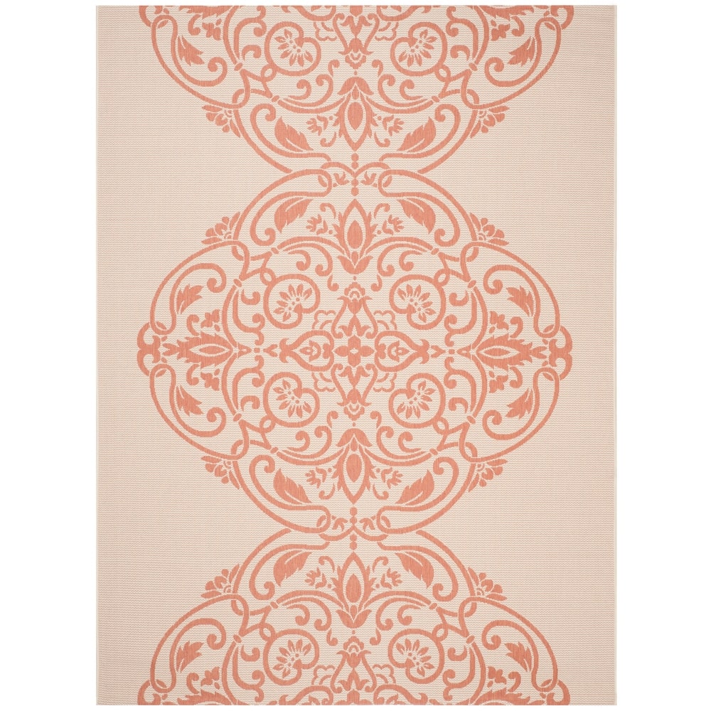 Martha Stewart by SAFAVIEH Topiary Signet Indoor/ Outdoor Waterproof Rug