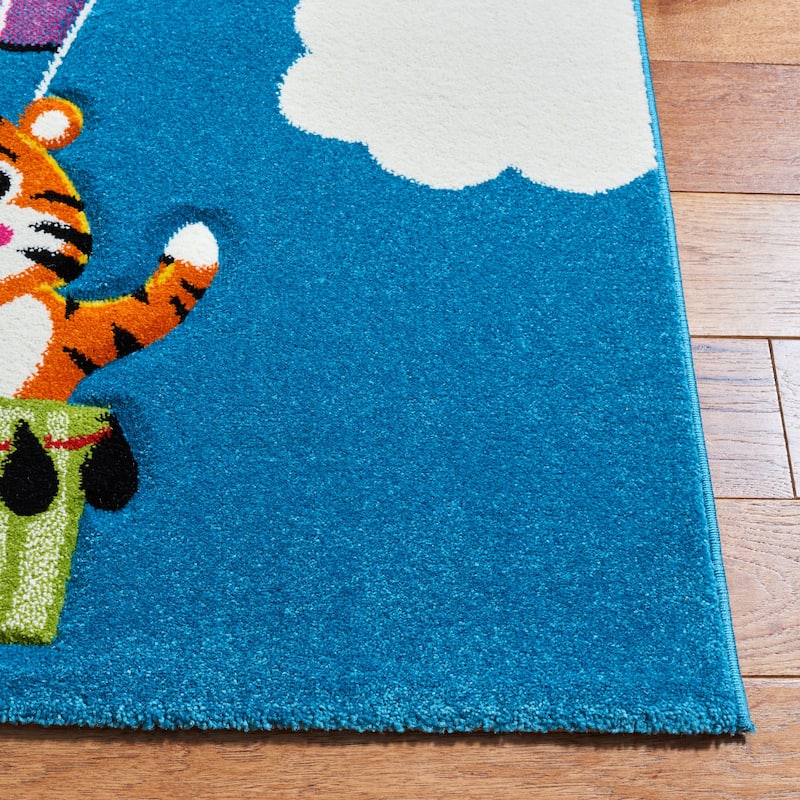 SAFAVIEH Carousel Kids Bengul Hot Air Balloon Rug