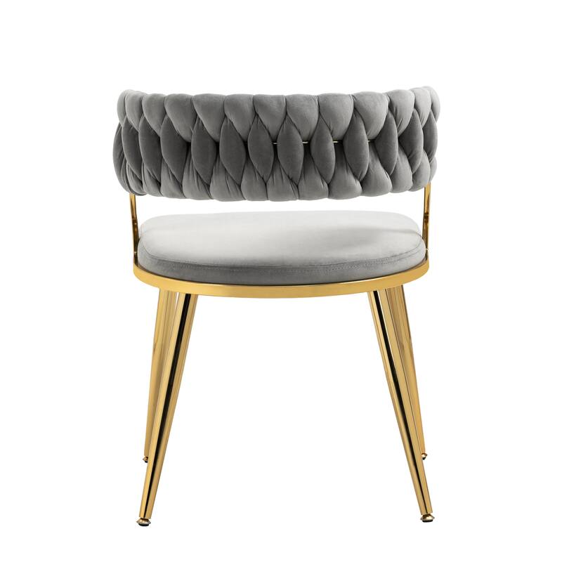 Modern Velvet Dining Chairs Set of 2