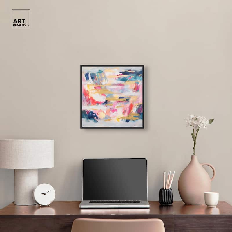 Balipink III Canvas by Art Remedy