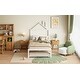 preview thumbnail 93 of 91, Twin Metal Platform Bed with Trundle and House Design