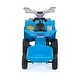 preview thumbnail 48 of 71, White 6V Electric ATV Ride-On with Trailer, Bluetooth, Music, Power Display for Kids Ages 3-6