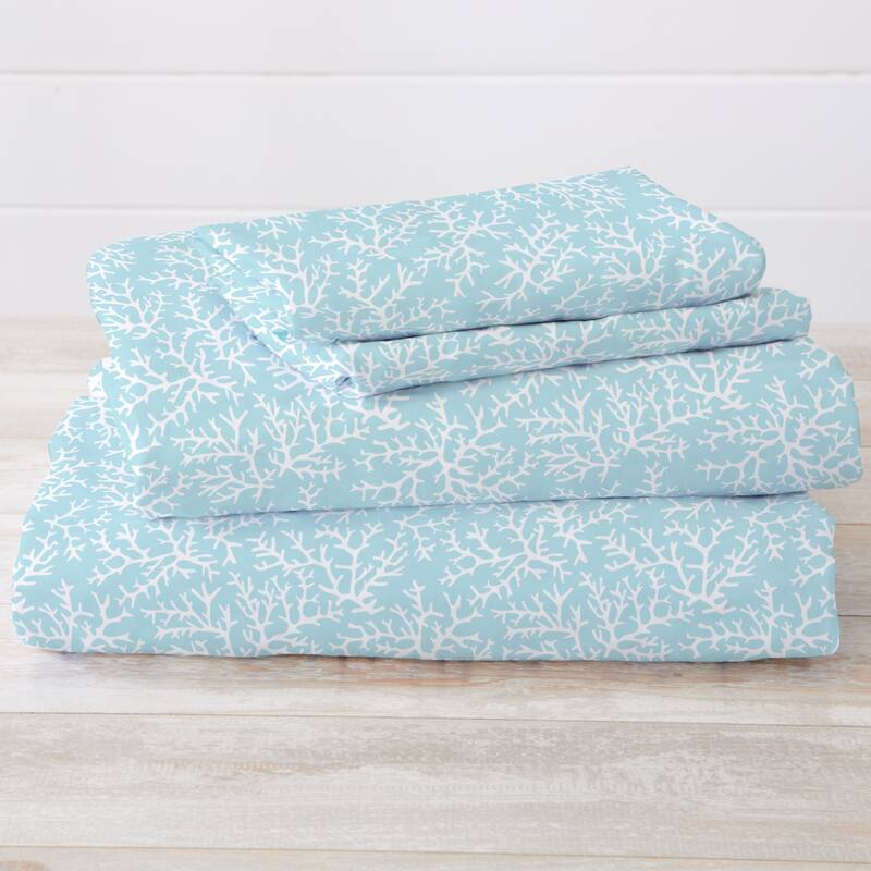Premium Coastal Microfiber Sheet Set