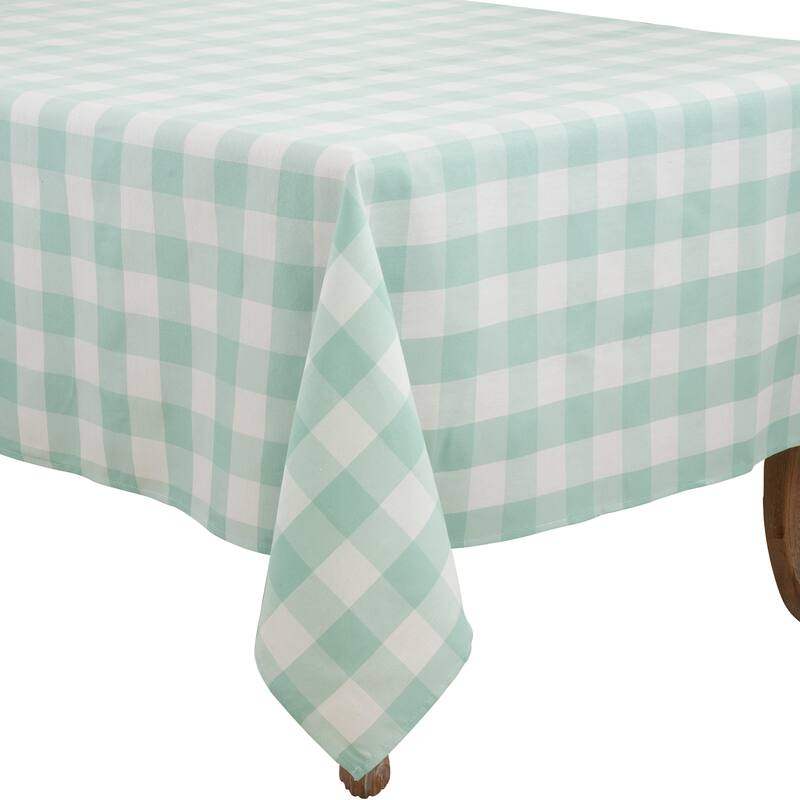 Casual Buffalo Plaid Tablecloth