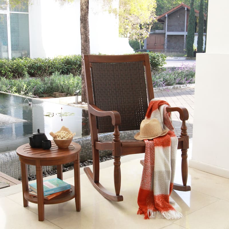 Cambridge Casual Alston Wood Outdoor Side Table