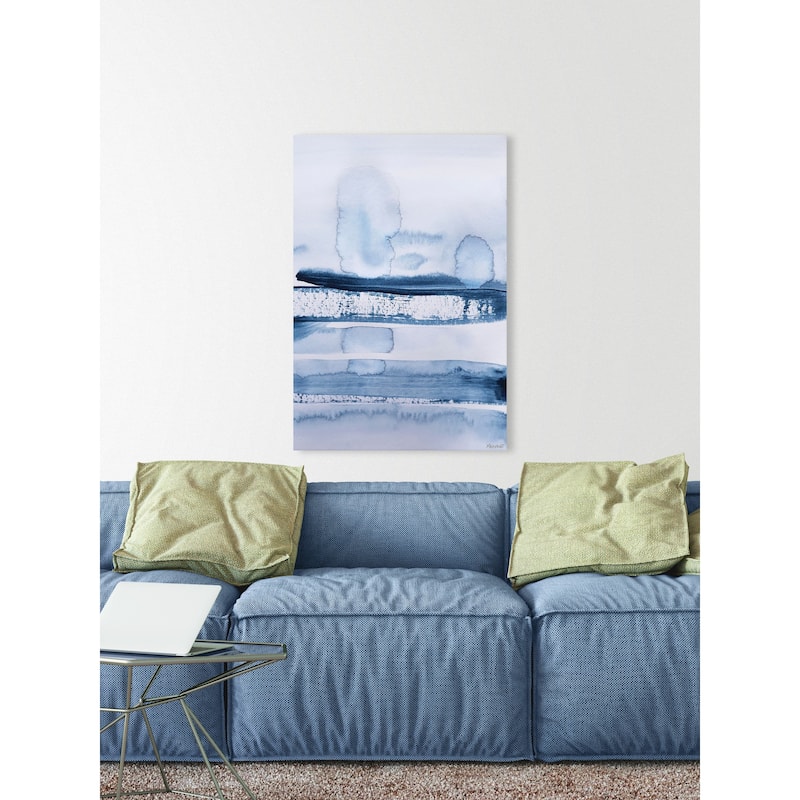 Turbulence Print on Wrapped Canvas