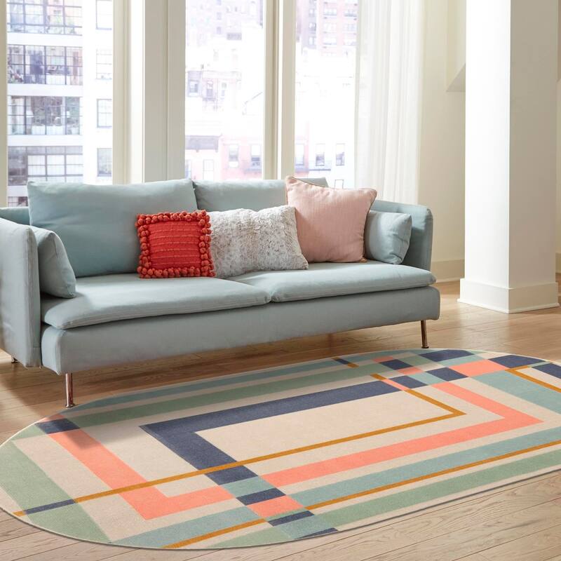 Contemporary Heloise Collection Area Rug