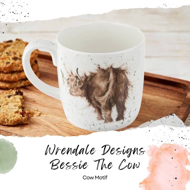 Royal Worcester Wrendale Design Mug Farm Animals