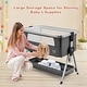 preview thumbnail 13 of 25, Babyjoy Baby Bed Side Crib Portable Adjustable Infant Travel Sleeper - See Details