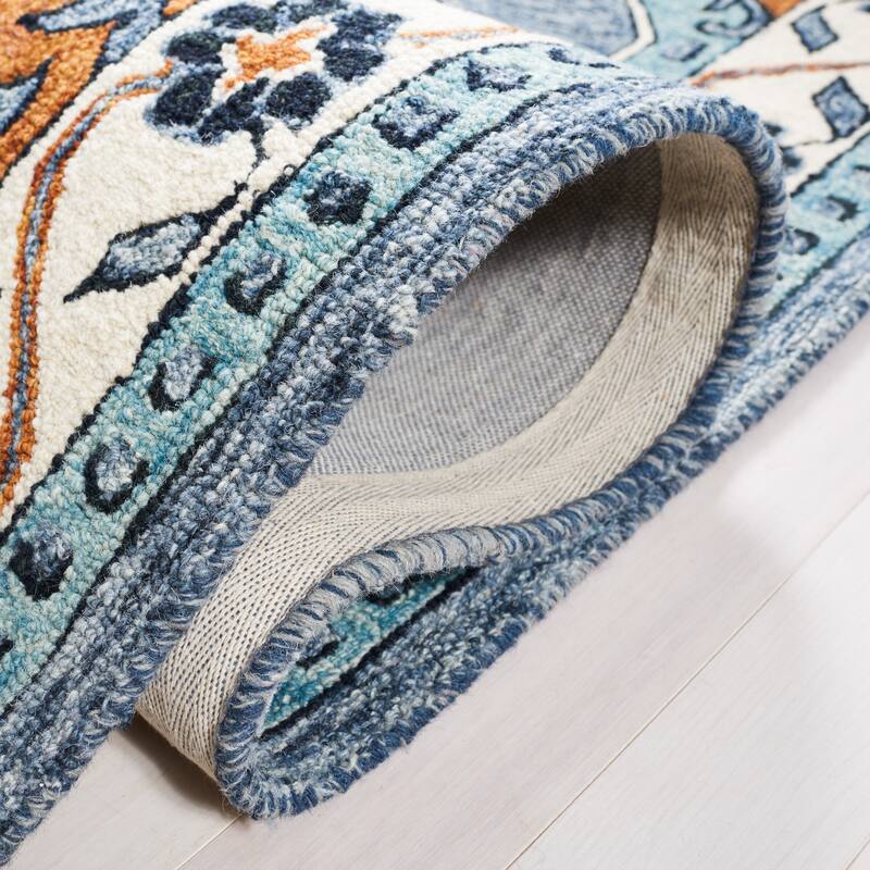 SAFAVIEH Handmade Metro Angret Medallion Wool Rug