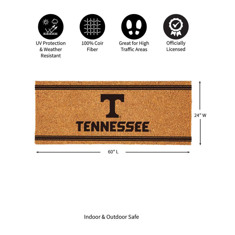 University of Tennessee Monochrome Indoor/Outdoor Coir Door Mat