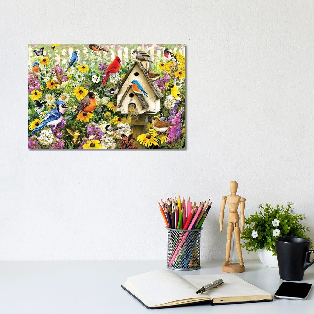 iCanvas "Chapel Birds" by Greg & Company Canvas Print