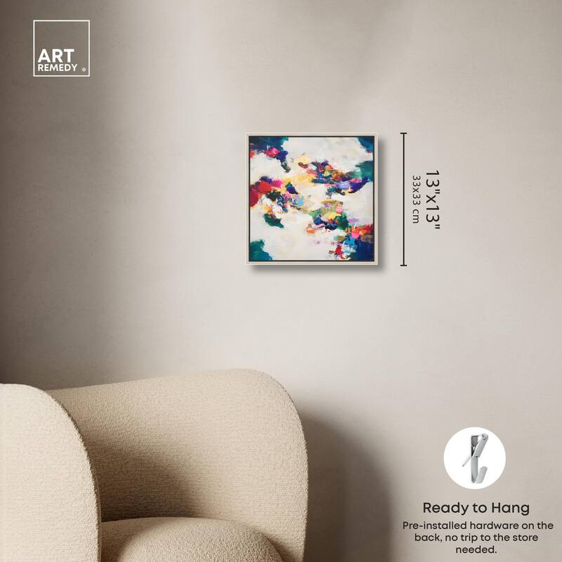 Spectrum Splash Canvas by Art Remedy