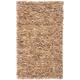SAFAVIEH Handmade Leather Shag Carlijn Modern Decorative Rug - 3' x 5' - Light Gold