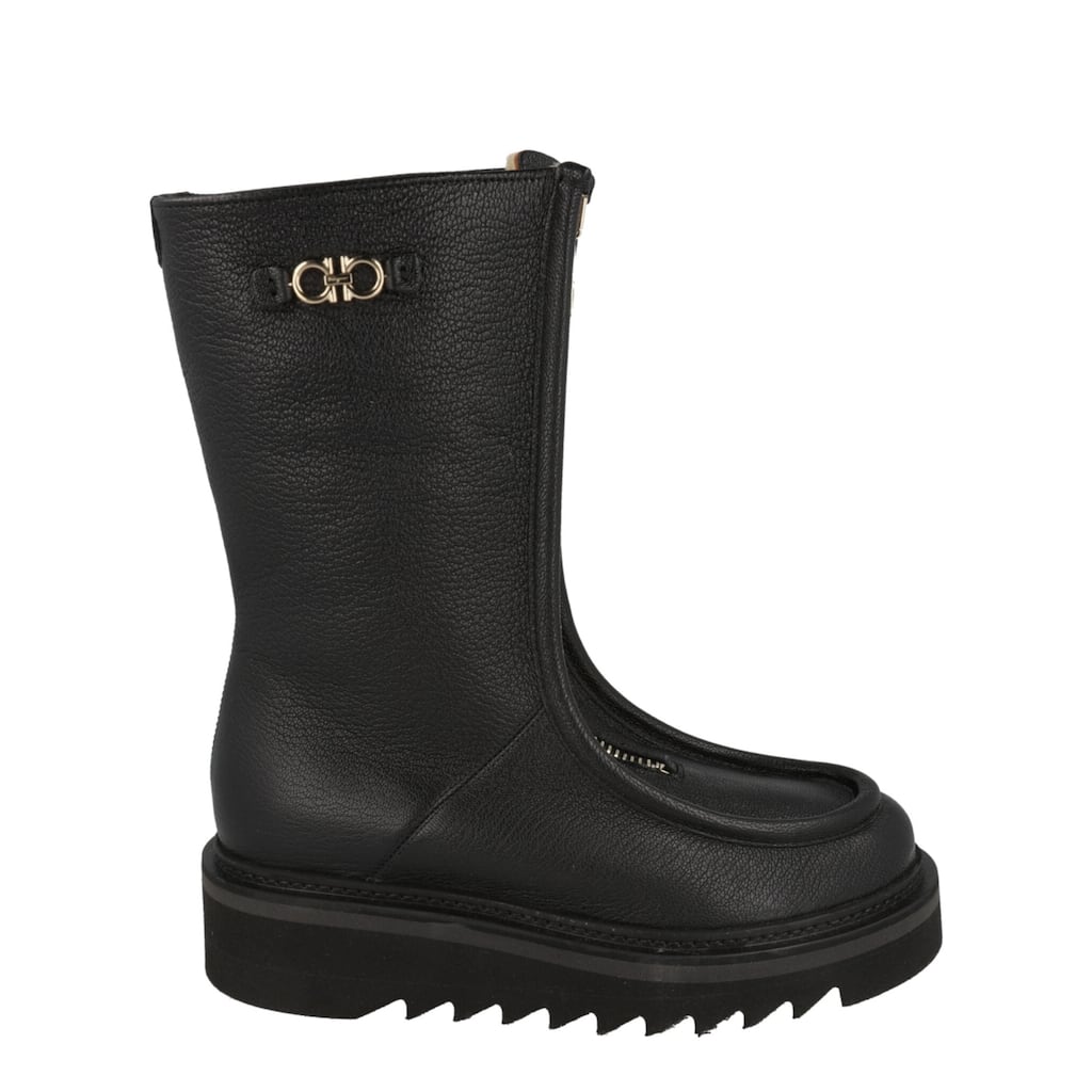 Ferragamo Eurialo F Leather Boots