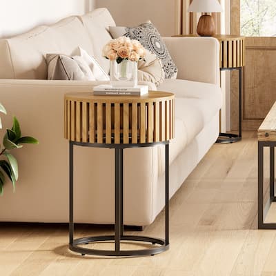 Small Round Side Table