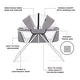 preview thumbnail 21 of 22, Dream On Me Day Dreamer 2-in-1 Convertible and Portable Bassinet