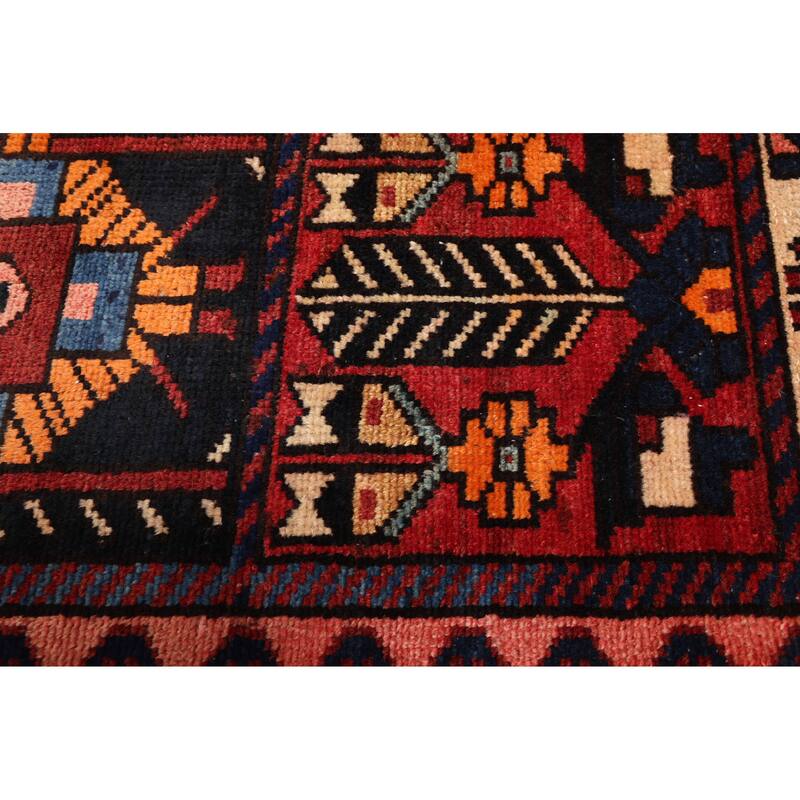 ECARPETGALLERY Hand-knotted Kayseri Vintage Red Wool Rug - 4'7 x 9'9