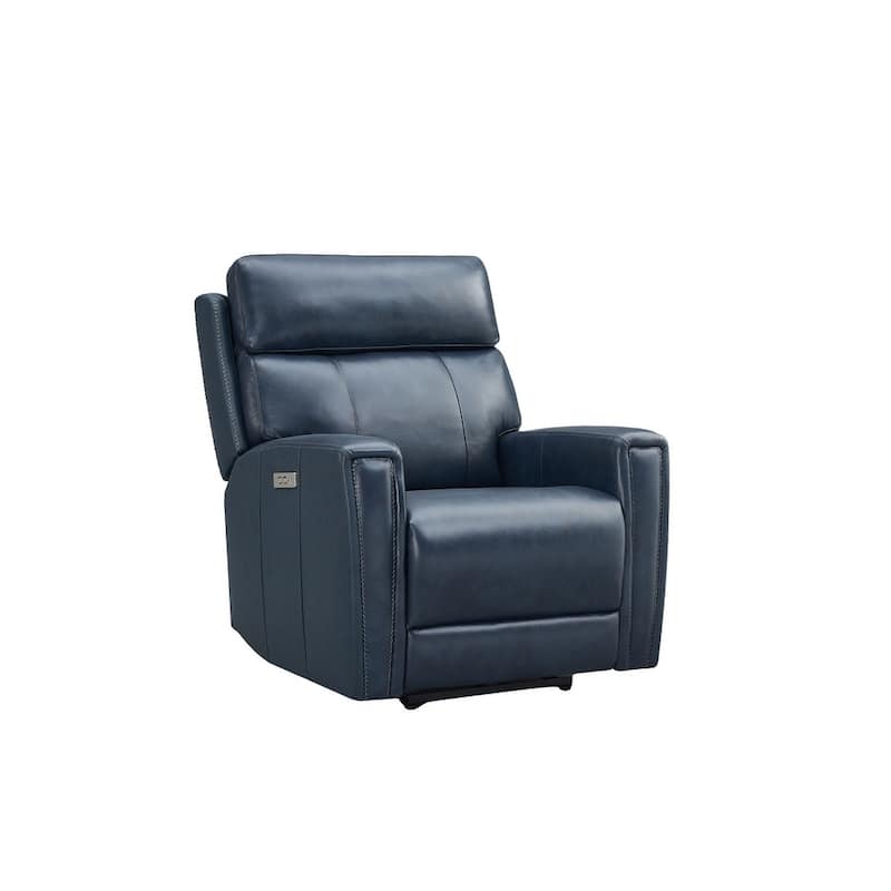 Genuine Leather Zero Gravity Power Recliner Chair with Power Headrest, USB&USB-C Port