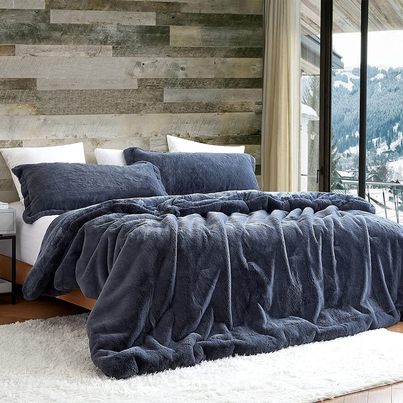 Chunky Bunny - Coma Inducer® Oversized Comforter Set - Blue Steel - Oversized Queen