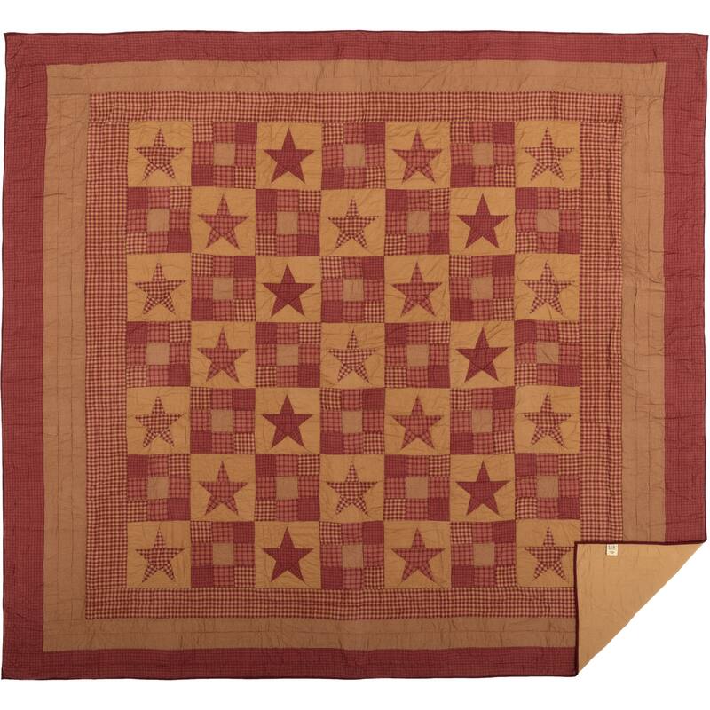 Ninepatch Star Quilt Set