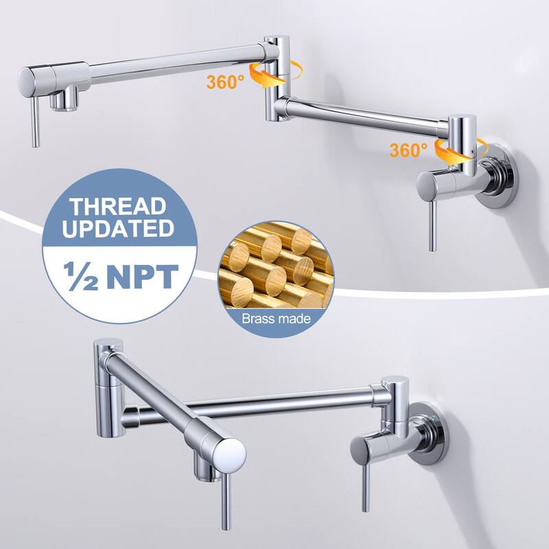 WOWOW Wall Mounted Pot Filler