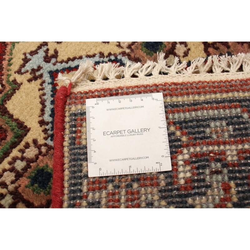 ECARPETGALLERY Hand-knotted Serapi Heritage Red Wool Rug - 2'6 x 7'9