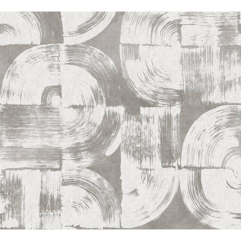 REMIX Walls by Katie Hunt Brushstrokes Dove Grey Wall Mural