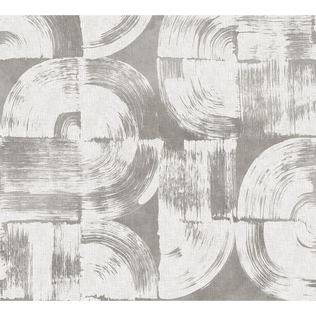 REMIX Walls by Katie Hunt Brushstrokes Dove Grey Wall Mural